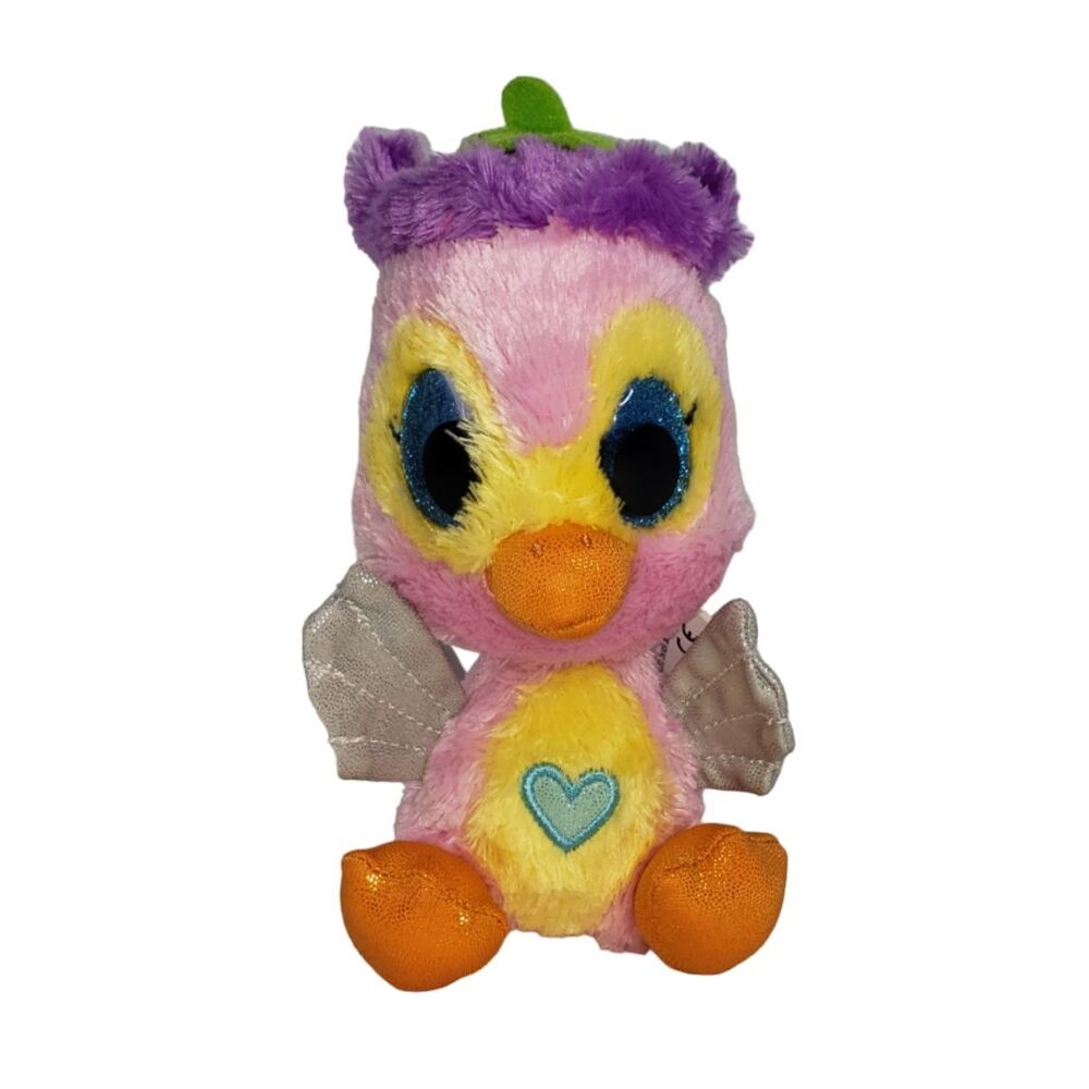 HATCHIMALS Pink and Yellow Easter Chick Duck Plush Stuffed Animal